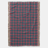 Provincie British Columbia Canada Tartan Pattern Deken (Voorkant Verticaal)