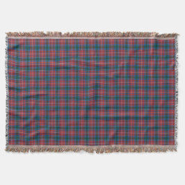 Provincie British Columbia Canada Tartan Pattern Deken