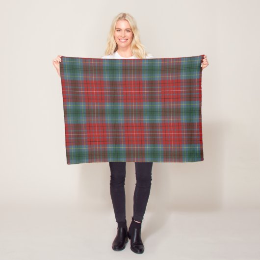 Provincie British Columbia Original Tartan Fleece Deken (In situ)