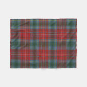 Provincie British Columbia Original Tartan Fleece Deken (Voorkant (Horizontaal))