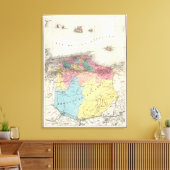 provincie Caracas Canvas Afdruk (Insitu (Woonkamer))