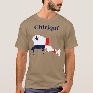 Provincie Chiriqui Panama T-shirt