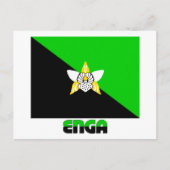 Provincie Enga, PNG Briefkaart (Voorkant)