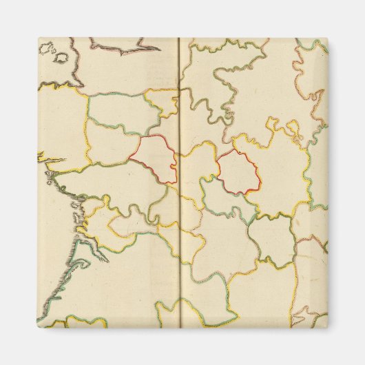 Provincie, Franse hoofdlijn Magneet (Voorkant)