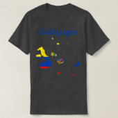 Provincie Galapagos Ecuador T-shirt (Design voorkant)