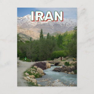 Provincie Isfahan, Iran Briefkaart
