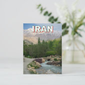 Provincie Isfahan, Iran Briefkaart (Staand voorkant)