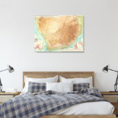 Provincie Kaapverdië, transvaal Canvas Afdruk (Insitu (Slaapkamer))