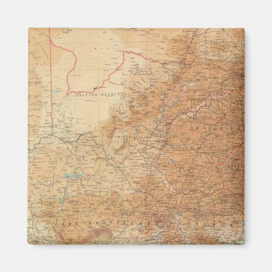 Provincie Kaapverdië, transvaal Magneet (Voorkant)