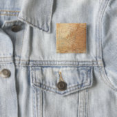 Provincie Kaapverdië, transvaal Vierkante Button 5,1 Cm (In situ)