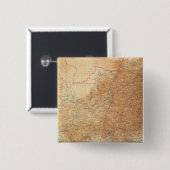 Provincie Kaapverdië, transvaal Vierkante Button 5,1 Cm (Voorkant /achterkant)