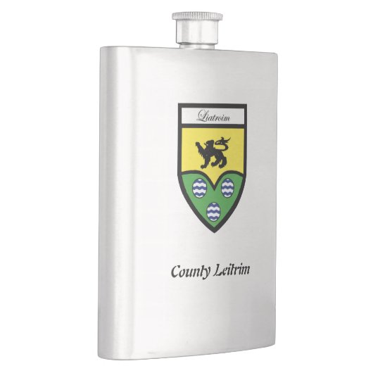 Provincie Leitrim Premium Flask Heupfles (Rechts)