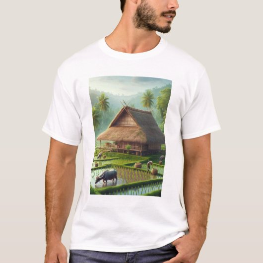 provincie leven t-shirt (Voorkant)