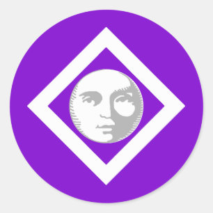 provincie Malagentia Populace Badge Ronde Sticker