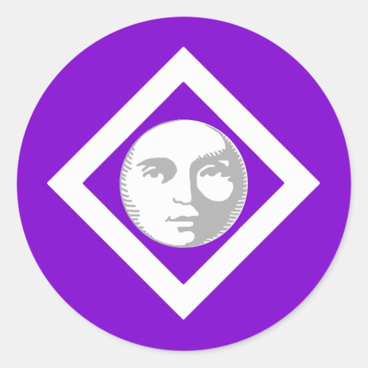provincie Malagentia Populace Badge Ronde Sticker (Voorkant)
