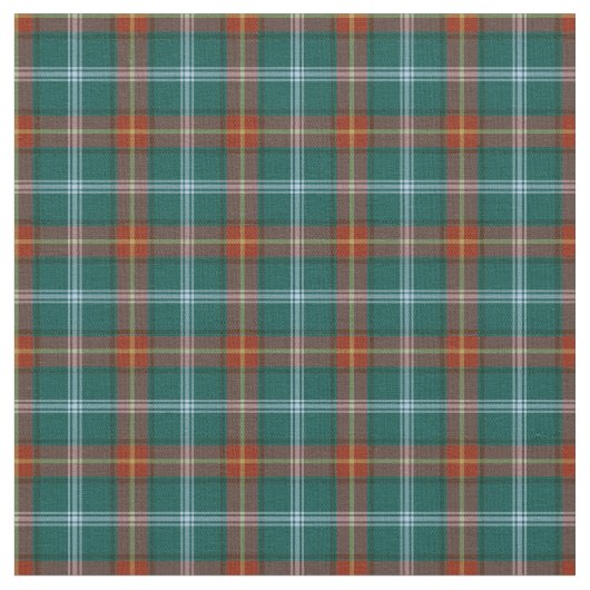 Provincie Manitoba Canada Tartan Stof (Close Up)