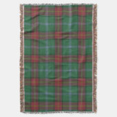 Provincie Manitoba Original Tartan Deken (Voorkant Verticaal)