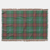 Provincie Manitoba Original Tartan Deken (Voorkant)