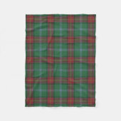 Provincie Manitoba Original Tartan Fleece Deken (Voorkant)