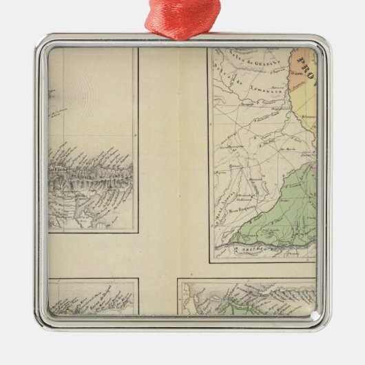 Provincie Margarita Metalen Ornament (Voorkant)