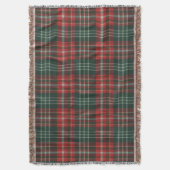 Provincie New Brunswick Original Tartan Deken (Voorkant Verticaal)