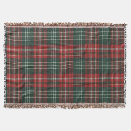Provincie New Brunswick Original Tartan Deken (Voorkant)