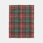 Provincie New Brunswick Original Tartan Fleece Deken (Voorkant)