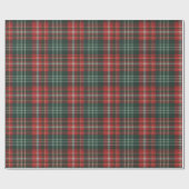 Provincie New Brunswick Tartan Wrapping Paper Cadeaupapier (Vlak)