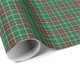 Provincie Newfoundland Canada Tartan Cadeaupapier