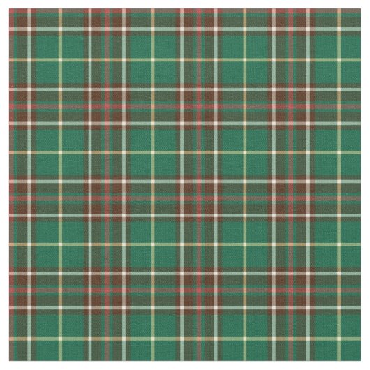 Provincie Newfoundland Canada Tartan Stof (Close Up)