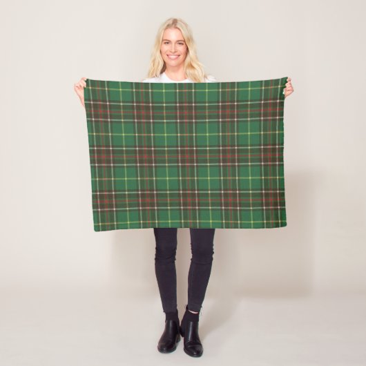 Provincie Newfoundland/Labrador Original Tartan Fleece Deken (In situ)