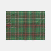 Provincie Newfoundland/Labrador Original Tartan Fleece Deken (Voorkant (Horizontaal))