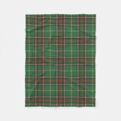 Provincie Newfoundland/Labrador Original Tartan Fleece Deken (Voorkant)