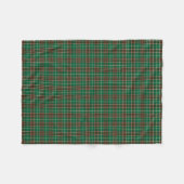 Provincie Newfoundland Tartan Fleece Deken (Voorkant (Horizontaal))