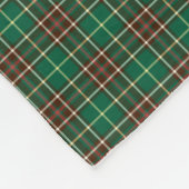 Provincie Newfoundland Tartan Fleece Deken (Hoek)