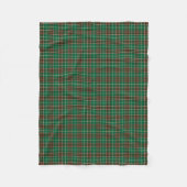 Provincie Newfoundland Tartan Fleece Deken (Voorkant)