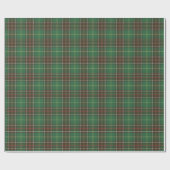 Provincie Newfoundland Tartan Wrapping Paper Cadeaupapier (Vlak)