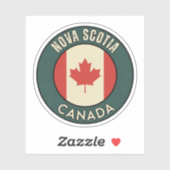 Provincie Nova Scotia Canada Sticker (Vel)