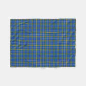 Provincie Nova Scotia Canada Tartan Fleece Deken (Voorkant (Horizontaal))