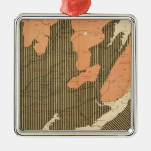 Provincie Nova Scotia Island of Cape Breton 11 Metalen Ornament