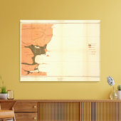 Provincie Nova Scotia Island of Cape Breton Canvas Afdruk (Insitu (Woonkamer))