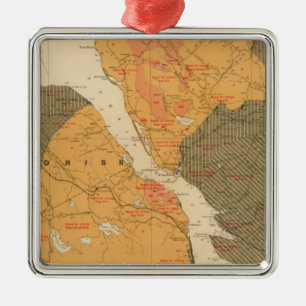 Provincie Nova Scotia Island of Cape Breton Metalen Ornament