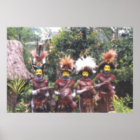 Provincie Papoea-Nieuw-Guinea, Poster