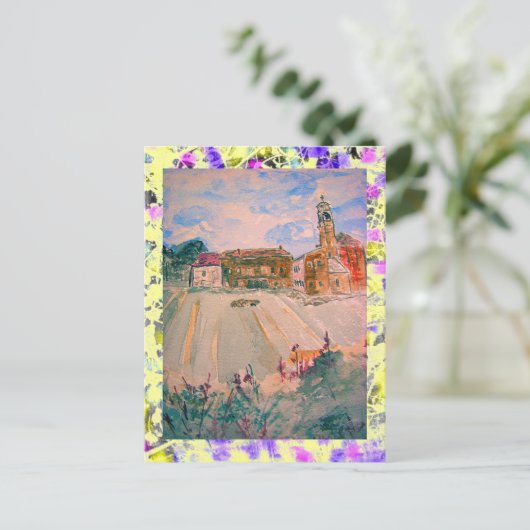 provincie parma italië drip briefkaart (Staand voorkant)