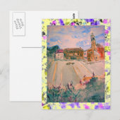 provincie parma italië drip briefkaart (Voorkant / Achterkant)