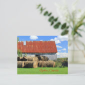 Provincie Picturesque, Quebec, Canada Briefkaart (Staand voorkant)