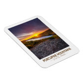 Provincie Porcupine Mountains Park Michigan Waterv Magneet (Rechterzijde)