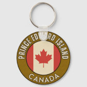 Provincie Prince Edward Island Canada Sleutelhanger (Achterkant)