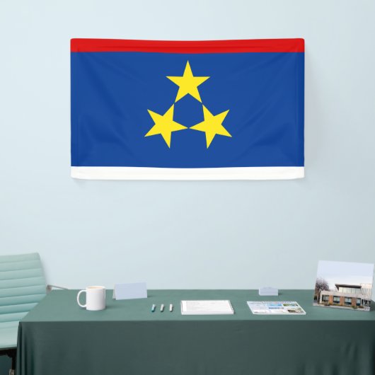 Provincie provincie Servië vlag Vojvodina Spandoek (Beurs)