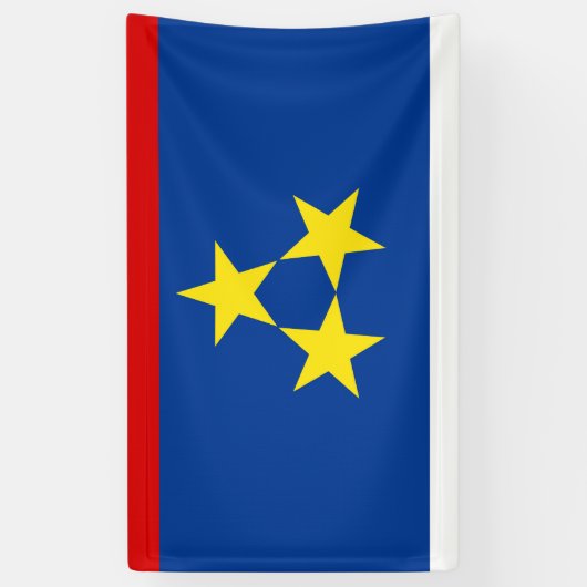 Provincie provincie Servië vlag Vojvodina Spandoek (Verticaal)